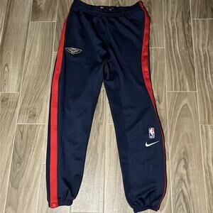 New Orleans Pelicans Nike Athletic Pants NBA DriFit Mens Size Large Tall‎ Navy